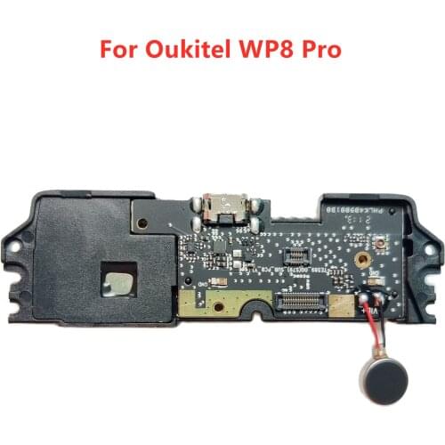 Original USB Board With Motor Vibrator + Loud speaker Buzzer Ringer Replacement Accessories For Oukitel WP8 Pro Mobile Phone