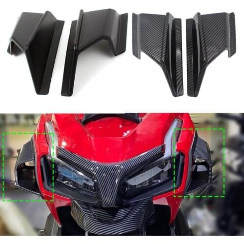 Motorcycle Front Side Spoiler, for HONDA ADV150 ADV 150 2019 2020 Front Pneumatic Fairing Side Wing Protector