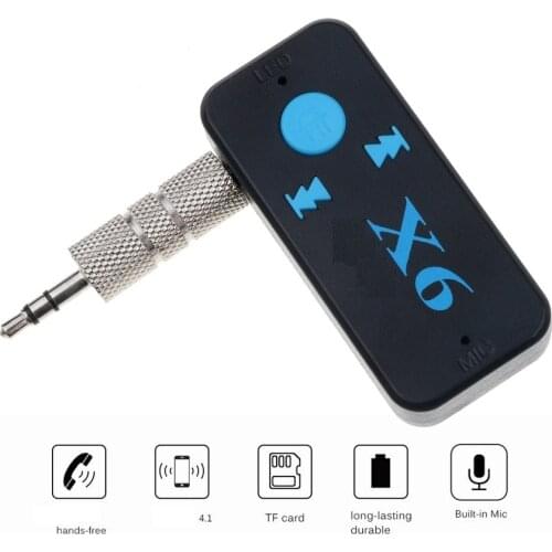 Portable Bluetooth-compatible 5.0 Audio Receiver Mini 3.5mm HIFI AUX Stereo Bluetooth-compatible For TV PC Wireless Adapter