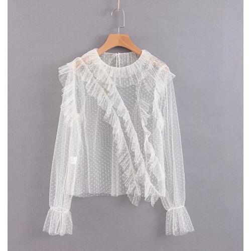 Женские белые рубашки Sepaugot China At AliExpress