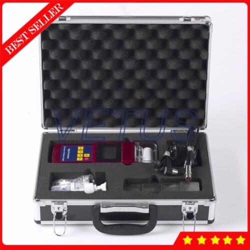 Leeb352 0.01 Resolution Built-in thermal printer Ultrasonic Metal Plastic Thickness Gauge with Rechargeable Li-ion battery