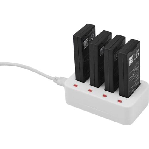 USB 4 In1 Drone Battery Charger For DJI Tello Drone Charger Quick Charging Smart Flight Charging Hub Drone Accessory Mini