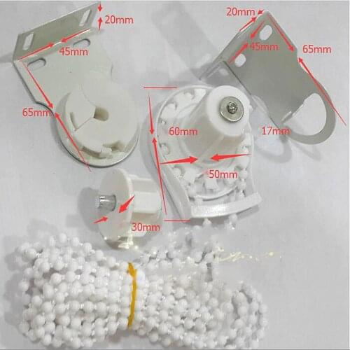 Plastic Roller Blind Shade Clutch Bracket Chain Repair Kit For 28/38mm Tube