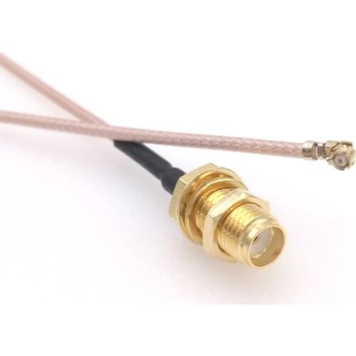 100pcs SMA Female To uFL/u.FL/IPX/IPEX RF Coax Adapter Assembly RG178 Pigtail 8" 20cm 25cm 10cm