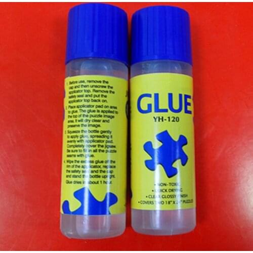 Jigsaw Puzzle Glue Office Glue Multifunctional Liquid Transparent Gel for Paper Puzzle Accessories