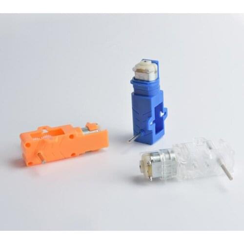 1pc Motor Gearbox 130 Motor + Bracket + Gears + 65mm Hexagon Shaft Kit Speed Reduce Gear-box for RC Car Boats Model Toys