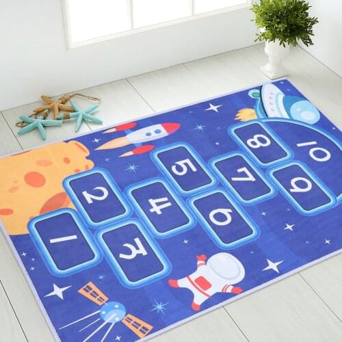 Foldable Cartoon Baby Play Mat Children Baby Climbing Carpet Toddler Thermal Rug Game Pad Educational Toy Gift