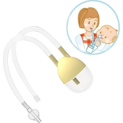 New Born Baby Safety Nose Cleaner Vacuum Suction Nasal Aspirator Nasal Snot Nose Cleaner Baby Care High Quality Infants children