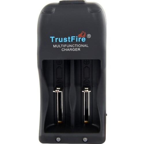 TrustFire TR-006 USB Battery Charger for Li-Ion 18650,16340,26650,25500,26700 Rechargeable 3.7V Lithium Battery