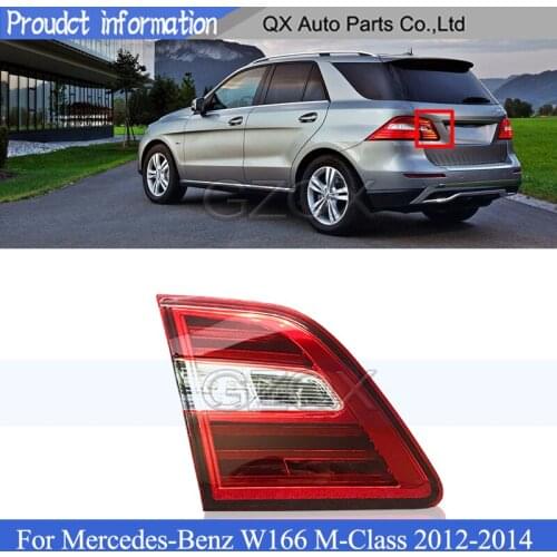 CAPQX INNER Rear Tail light lamp For Mercedes-Benz W166 M-Class ML300 ML350 ML 400 ML500 2012 2013 2014 2015 Rear Brake Light