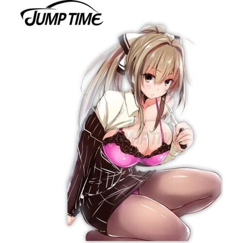 Jump Time Amagi Brilliant Park Sento Isuzu 38 9.2 Anime Sexy Girl Vinyl Decal Window Car stickers