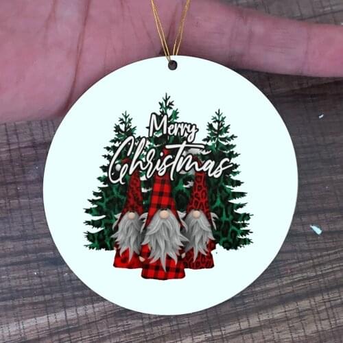 Funny Christmas Gnome Holiday Ornament Wooden Signs Wholesale