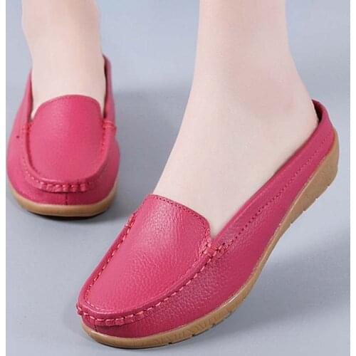 Women Sneakers Breathable Ballet Flats Women Light Flat Loafers Casual Shoes Women Fashion Outdoor Walking Shoes Plus Size 35-42