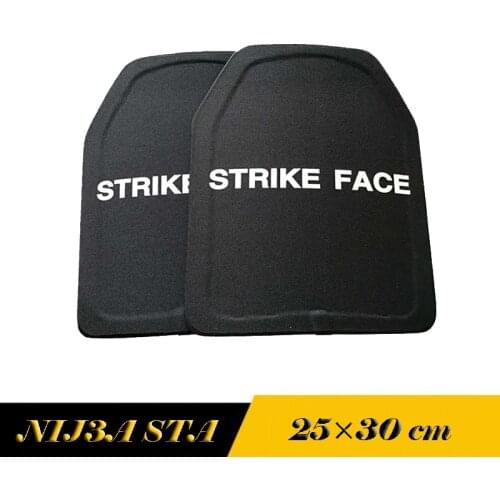 2PCS/lot NIJ IIIA Stand Alone Armor plate Light Weight PE Bulletproof Backpack Panel 10X12 Inches Ballistic Panel