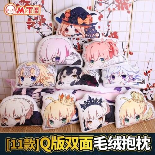 45cm Japan Game Anime Fate/Zero Altria Pendragon Joan of Arc Soft Plush Doll Pillow Toys