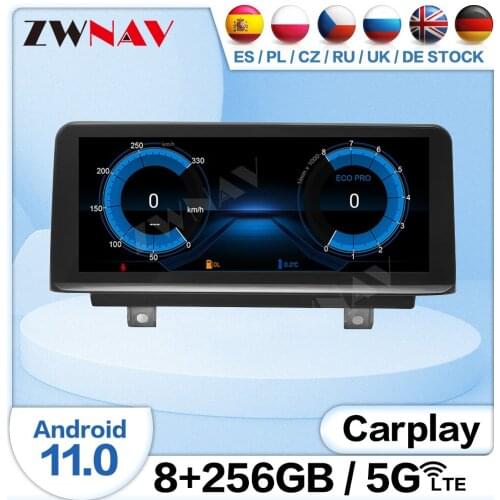 8+ 256G Carplay Android 11 Multimedia Video Player For BMW X1 F48 2016 2017 Car GPS Screen Radio Receiver Audio Stereo Head Unit