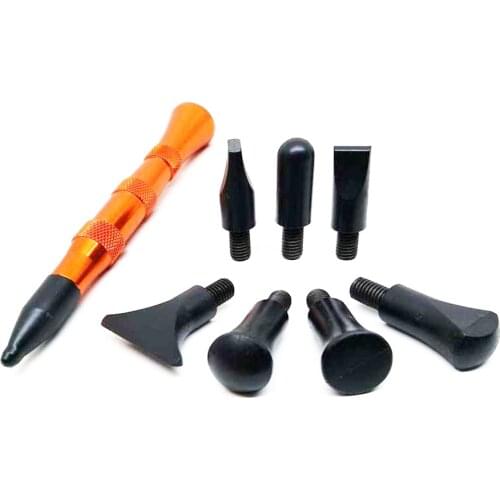 Car Dent Repair Flattening Pen Car Dent Repair Kit Alloy Flattening Pen Repair Tool Car Body Portable Premium Quality