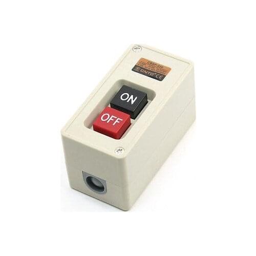 CBSP-330 380VAC 30A ON/OFF 3P Plastic Self-Locking Power Push Button Switch