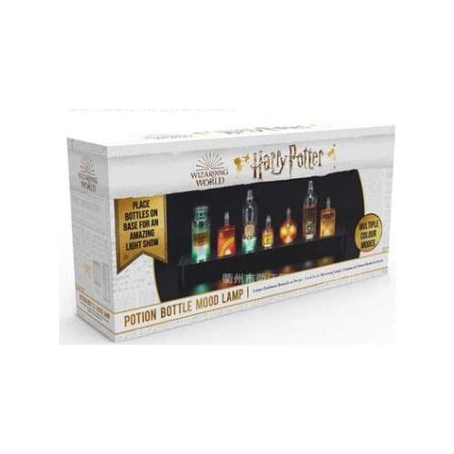 Harry Potion Bottle Set of Voice Controlled Potter Magic Lights for Christmas and New Year gift