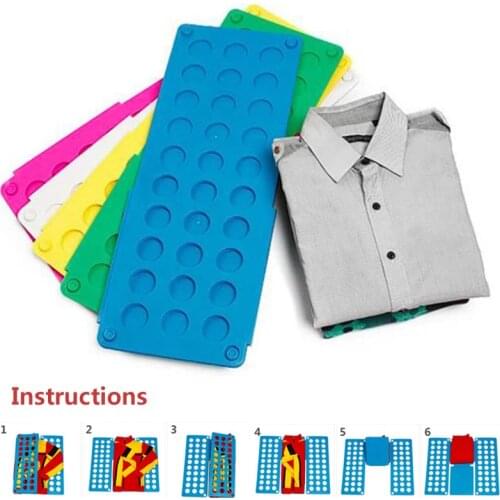 Quality Magic Clothes Folder T Shirts Jumpers Organiser Fold Save Time Quick Clothes Folding Board Clothes Holder for Kids
