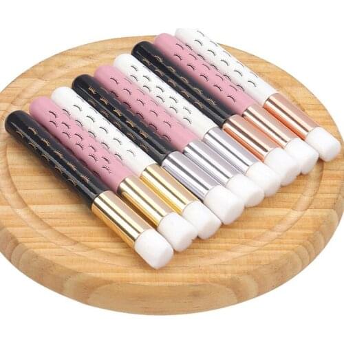 200pcs Eyelash Shampoo Brushes, Peel Off Blackhead Brush Remover Tool, Nose Pore Deep Cleaning Brush, Facial Cleansing Brushes