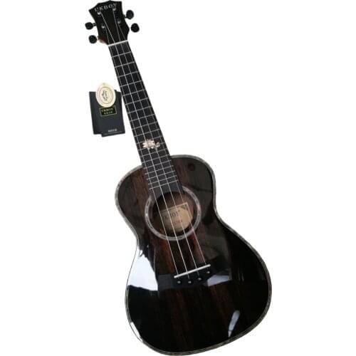 Soprano Ukulele Jazz Gloss Accessories Set Black 4 String Small Guitar 23 Inch Beginner Acoustic Luxury Guitarra Music ZZ50YL