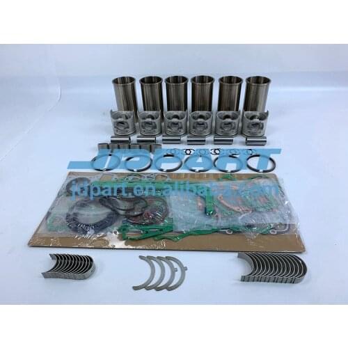 DB58 Overhaul Rebuild Kit With Bearings Piston Rings Full Gasket Set Liner Kit For Doosan