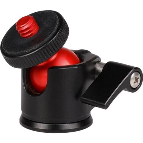 Mini Tripod Ball Head 360 Degree Swivel Ballheads Video Stand Panoramic Heads for DSLR Camera monitor Wireless transmission