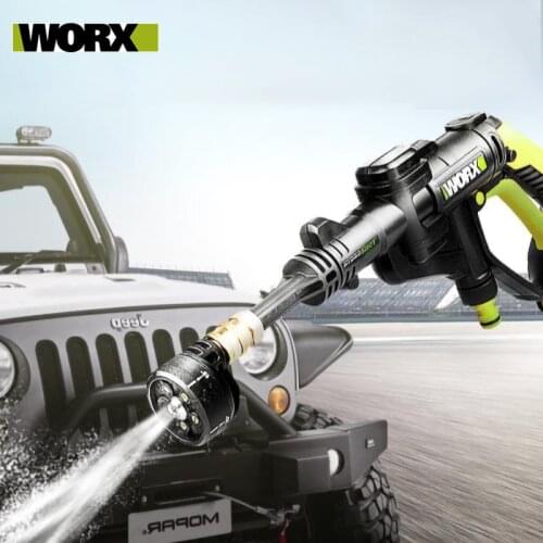 Worx Wireless Car Washer High Pressure Cleaner WU629 Self-priming Household Portable Rechargeable Washing With 4Ah Battery