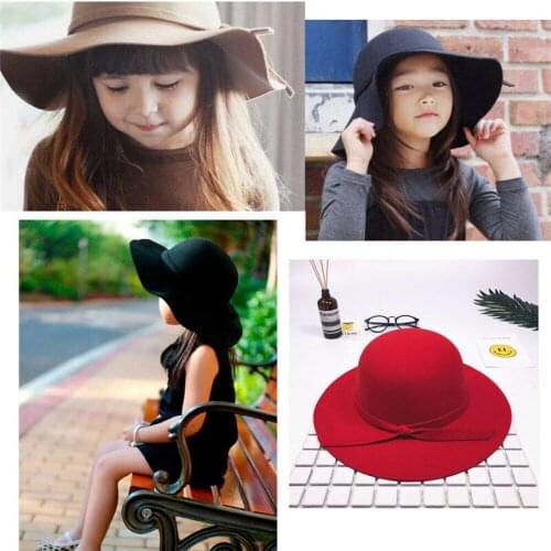 2021 New Hot Fashion Bow Hats Baby Hats For Girls Bucket Hat Children Sun Summer Cap Kids Solid Princess Caps кепка