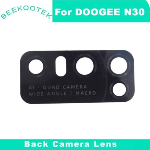 New Original DOOGEE N30 Back Camera Glass Lens Original Rear Camera Glass Lens Replacement For DOOGEE N30 Phone