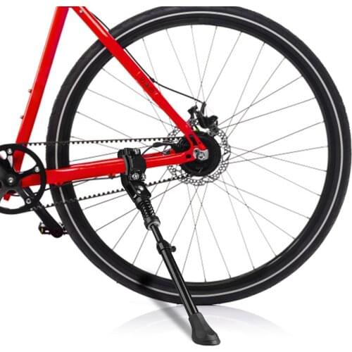 Bicycle Parking Stand Bike Support Side Stand Foot Adjustable Bicycle Kickstand Aluminum Alloy Parking Rack Bike Accessory