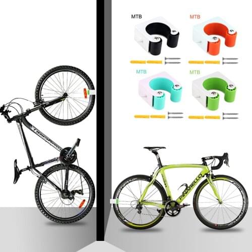 Bicycle Parking Rack Buckle Road Bike Mount Hook Portable Wall Racing Bicycle Vertical Bracket Bike Accessories