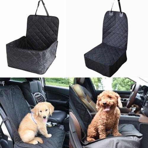 Universal Waterproof 2 in 1 Car Front Pet Car Seat Cover Puppy Basket Anti-Silp Pet Car Carrier Dog Cat Car Booster
