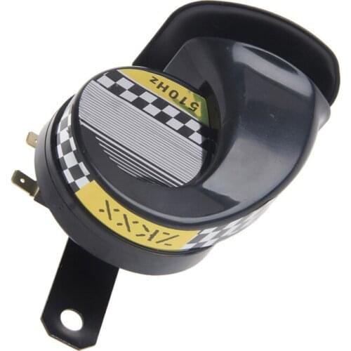 Universal Waterproof Loud Snail Air Horn Siren 130dB For 12V Truck Motorcycle