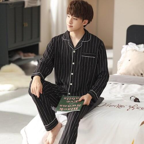 WICCON Men's Cotton Pajamas