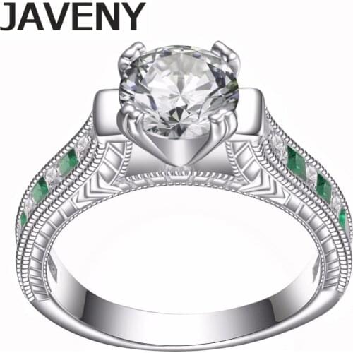 925 Sterling Silver Princess CZ Cubic Zirconia Womens Girls Bridal Wedding Engagement Rings Birthday Gifts 12pcs Lots Wholesale