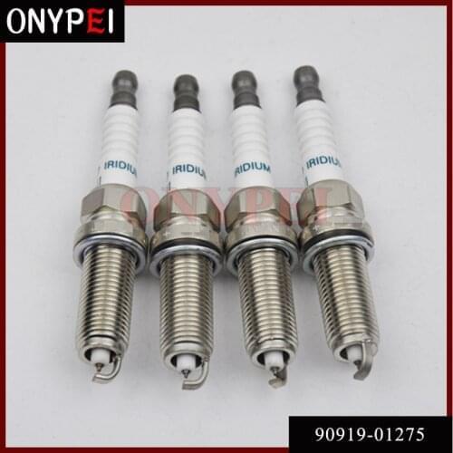 4pcs/lot Iridium Spark Plug 90919-01275 SC16HR11 For Toyota Corolla Matrix Prius Scion Lexus 9091901275