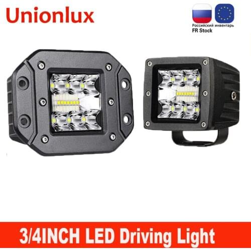 5 inch LED Light Bar 39W 12V Flush Mount Spot Flood Work Light Offroad LED Bar for 4x4 Off road ATV Jeep Tractor Trucks 24V