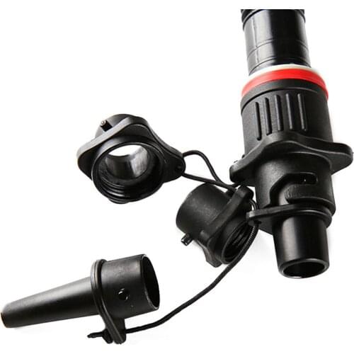 Inflatable Boat Pump Adaptor Compressor Converter 4 Nozzle Leak-proof Air Pump Valve Adapter For Kayak Inflatable Beds Parts