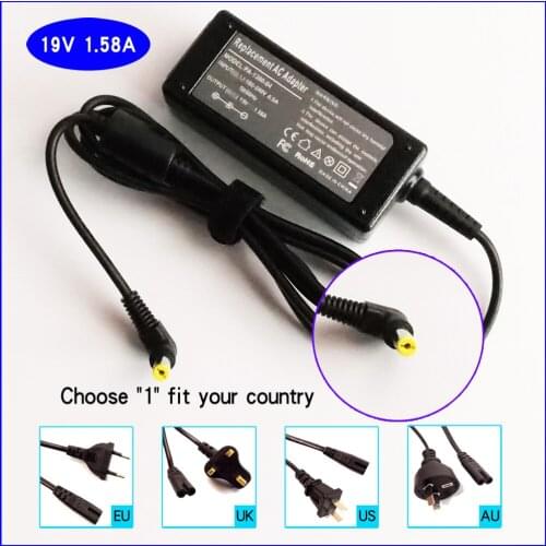 AJEYO 19V 1.58A Laptop Ac Adapter/Battery Charger/Power Supply For Acer Aspire ZG-5 ZG5 ZG8 ZE6 LCADT00.06 E1A AO721 753 752 521