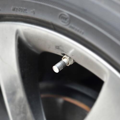 4pcs Tire Valve Stem Caps For Mitsubishi ASX Outlander Lancer Colt Evolution Pajero Eclipse Cross Grandis Zinger