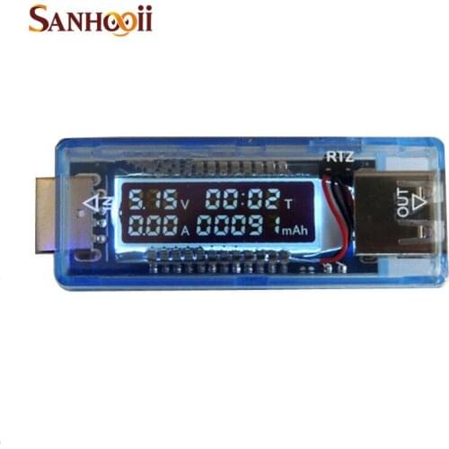 3V-9V 0-3A USB Charger Doctor Digital Cell phone Battery Tester USB Detector Voltage Meter