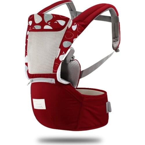 Artfunning Baby waist stool Four seasons multifunctional baby waist Double shoulder strap hug baby waist stool free Shipping