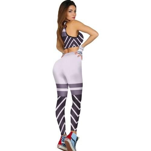 Clove Women Leggings Athlete Suit Purple S