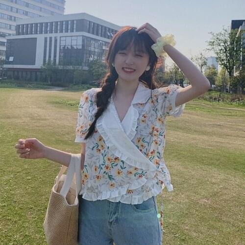 KIMOKOKM Lace Blouses