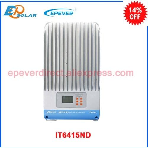 60A IT6415ND 12V 24V 36V 48V auto Work iTracer MPPT Solar Panel Battery Charge Controller Regulators