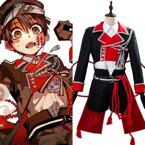 Hanako Kun Cosplay Toilet-Bound Hanako Kun Cosplay Costumes Top+Skirt For Girls Halloween Costumes