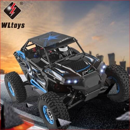 New Arrival WLtoys 10428 2.4G 1:10 Scale Remote Control Electric Wild Track Warrior Car VehicleWith Transmitter Nice Kids Toy