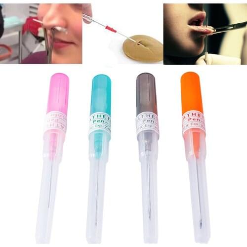 Disposable Tattoo Catheter Puncture Needles 12G/14G/16G/18G/20G/22G Tattoo Needle Accessories 50 Pieces